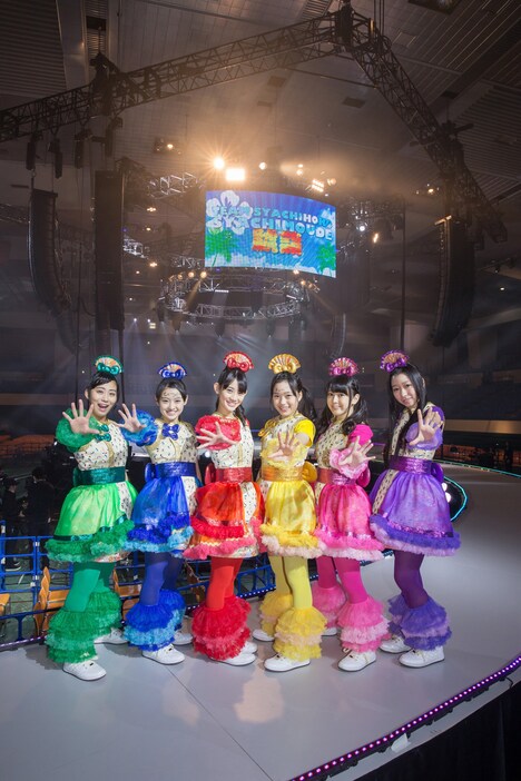 WOWOW「チームしゃちほこ 鯱詣2015 at 愛知県体育館」告知ビジュアル (c) 2008-2016, WOWOW INC.