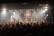 「uP!!!SPECIAL LIVE HOLIC vol.8 supported by SPACE SHOWER TV」アンコールセッションの様子。（撮影：渡邉一生）