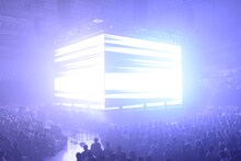 「amazarashi LIVE 360°『虚無病』」の様子。（写真提供：ソニー・ミュージックアソシエイテッドレコーズ）