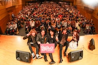「FM802×THE YELLOW MONKEY ラジヲカラ ウロコ ROCK KIDS 802 FRIDAY」公開収録の様子。（写真提供：FM802）