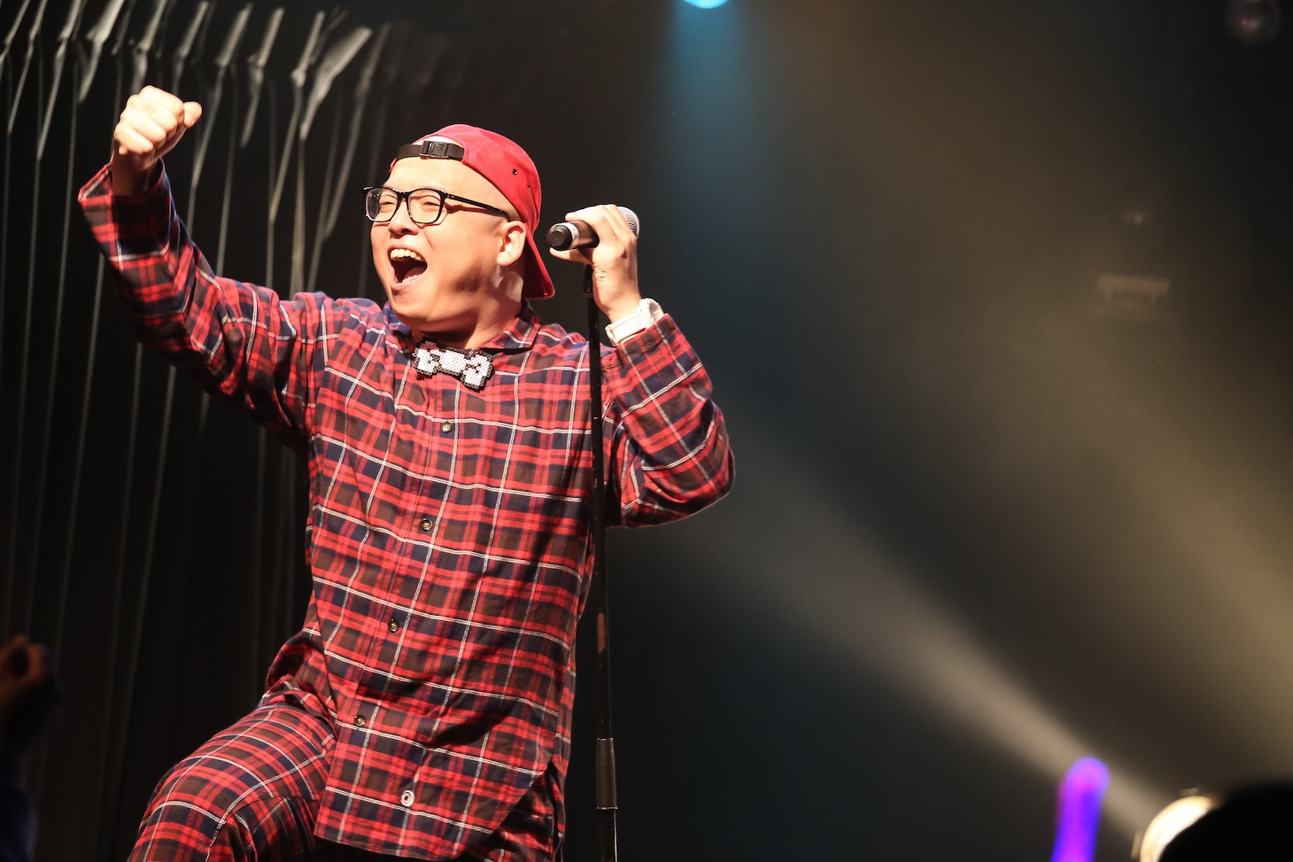 斉藤伸也（Vo, GAYA, Programming）（Photo by nishinaga "saicho" isao）