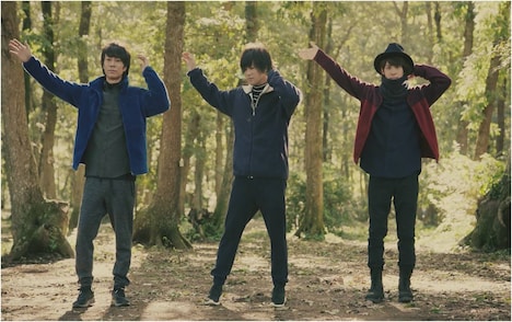 ユニクロWeb CM「ユニクロのフリース / 外を自由に楽しもう」のワンシーン。