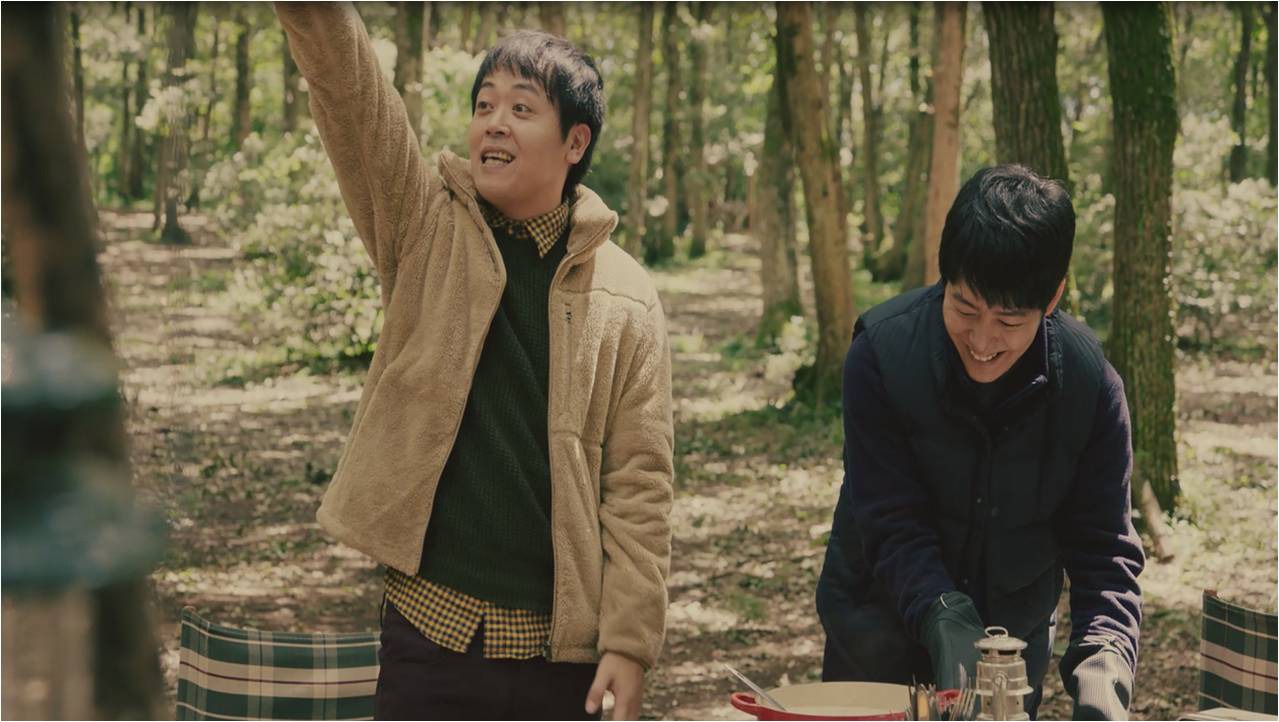 ユニクロWeb CM「ユニクロのフリース / 外を自由に楽しもう」のワンシーン。