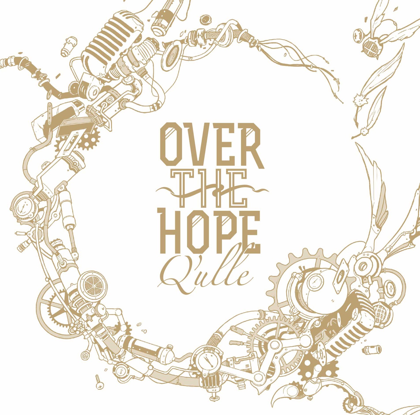 Q'ulle「OVER THE HOPE」ジャケット
