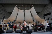 cero「Outdoors」東京・日比谷野外大音楽堂公演の様子。