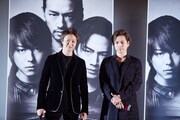 左からEXILE TAKAHIRO、登坂広臣。