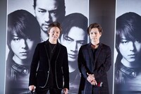 左からEXILE TAKAHIRO、登坂広臣。