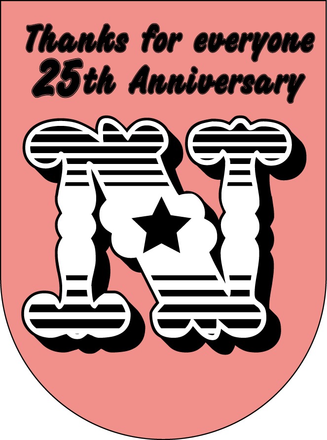 noodles 25th Anniversaryロゴ