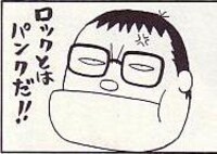 小野島大のイラスト。