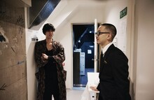 左から野田洋次郎、5lack。（Photo by Masato Kawamura）