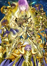 テレビアニメ「聖闘士星矢 黄金魂 -soul of gold-」キービジュアル ©車田正美 / 聖闘士星矢 黄金魂」製作委員会