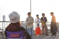 スペシャルムービー撮影中のオフショット。