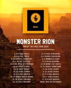 「Monster Rion presents 『R MIX 2』 RELEASE TOUR」フライヤー