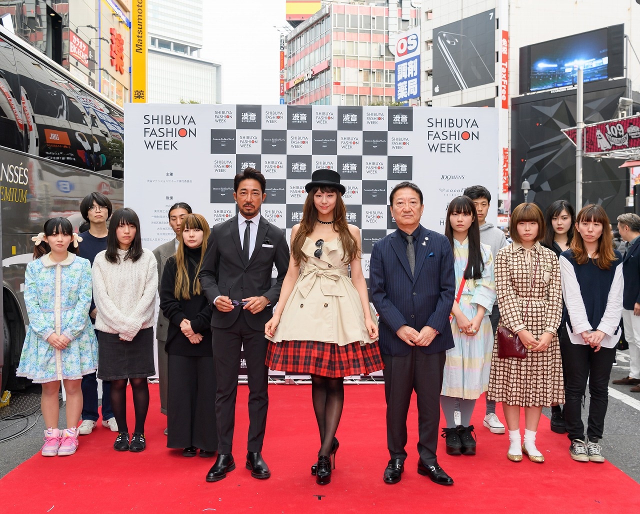 「SHIBUYA RUNWAY」に参加した西内まりや。
