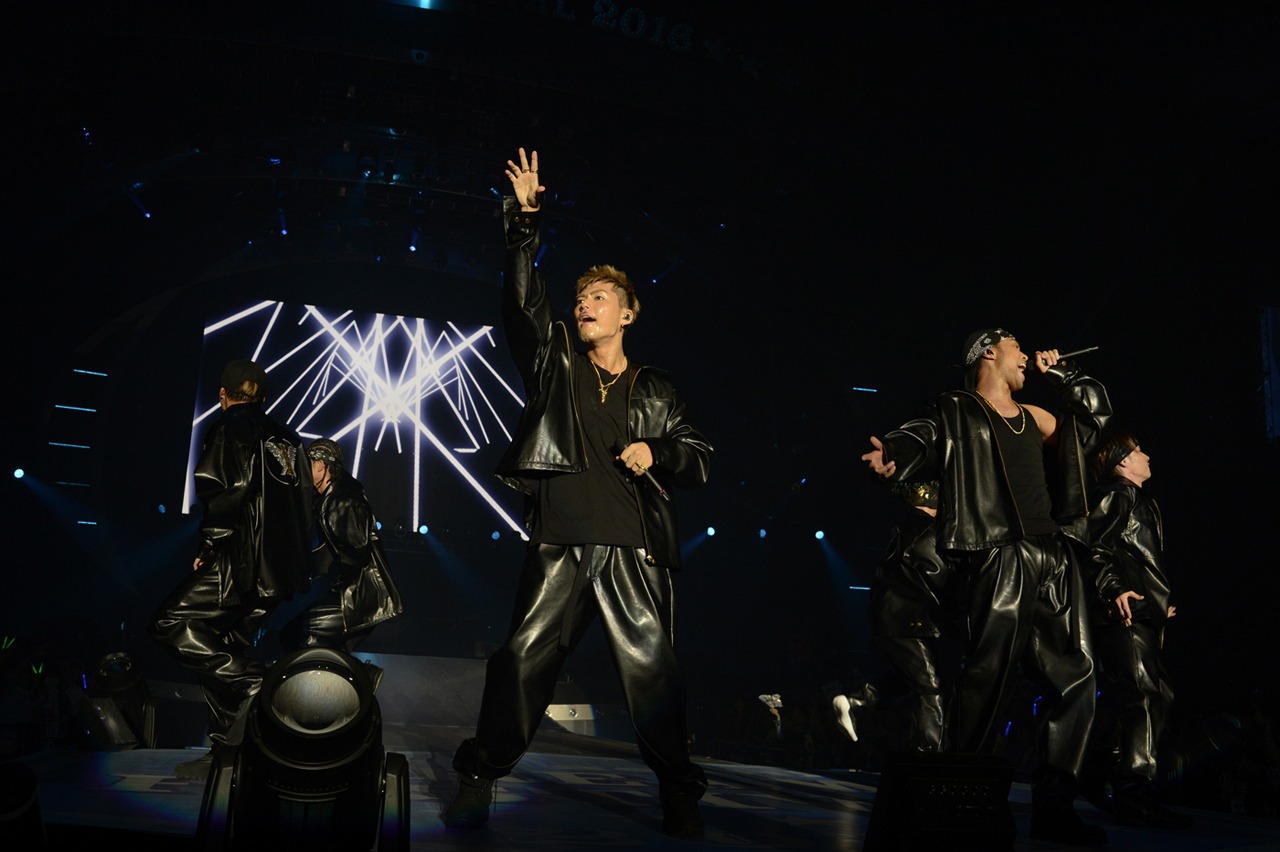 EXILE THE SECOND (c)テレビ朝日 ドリームフェスティバル 2016
