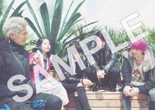 Mrs. GREEN APPLE「In the Morning」HMV購入者特典ポスターカードデザイン