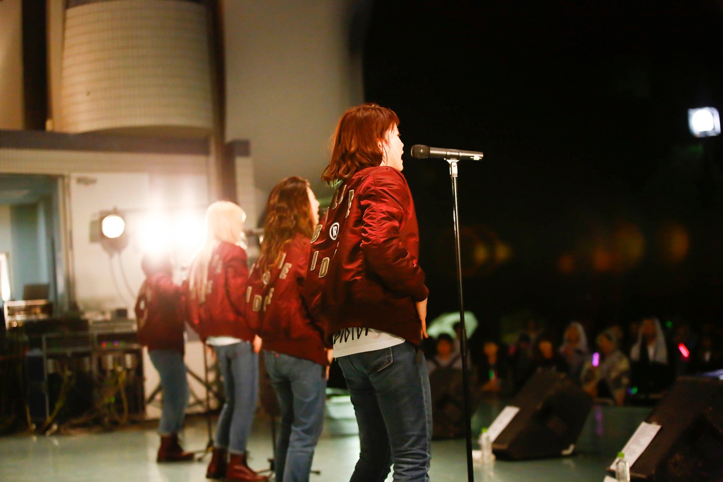 「BILLIE IDLE presents bi bi bi bi bi フリーライブ」の様子。（写真提供：オツモレコード）