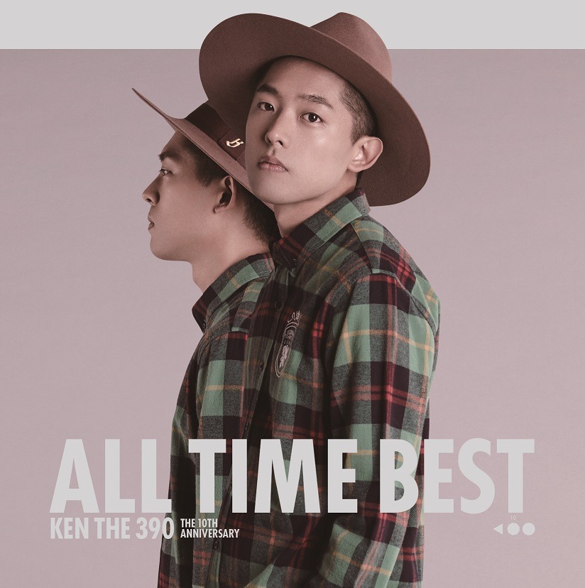 KEN THE 390「KEN THE 390 ALL TIME BEST ～THE 10th ANNIVERSARY～」CD盤ジャケット