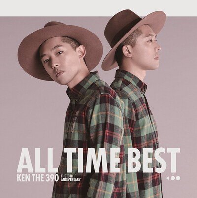 KEN THE 390「KEN THE 390 ALL TIME BEST ～THE 10th ANNIVERSARY～」CD＋DVD盤ジャケット