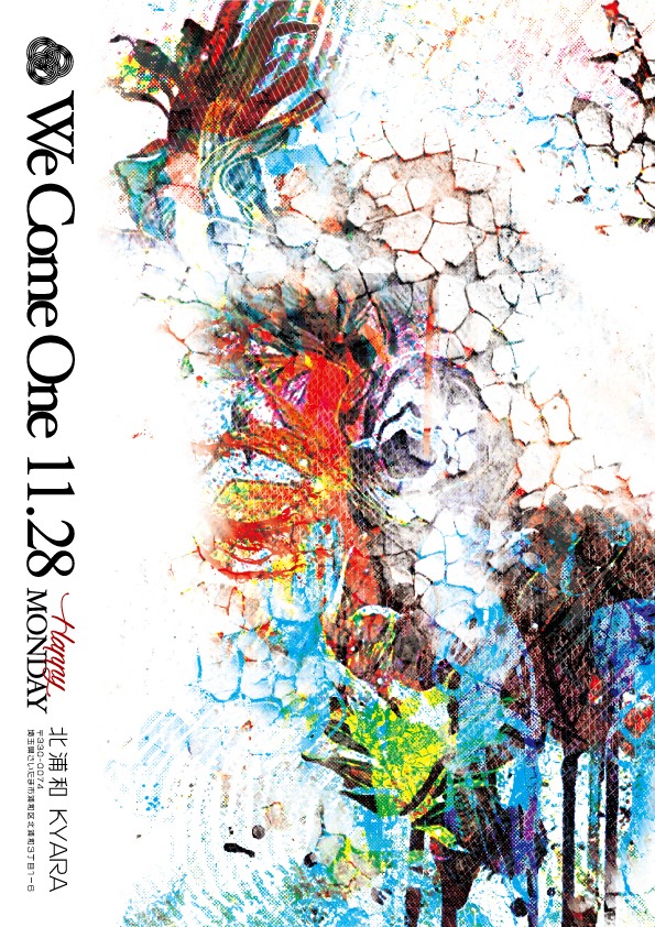 「We Come One」フライヤー