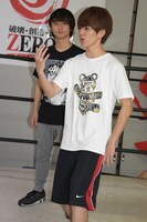 自身が考案した技「Dスラッシュ」の説明をするMASAKI。