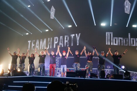 TEAM H「JANG KEUN SUK×BIG BROTHER TEAM H PARTY 2016」神奈川・横浜アリーナ公演の様子。（@FRAU INTERNATIONAL）