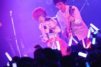 左からしふぉん、上野翔。（撮影：後藤壮太郎）