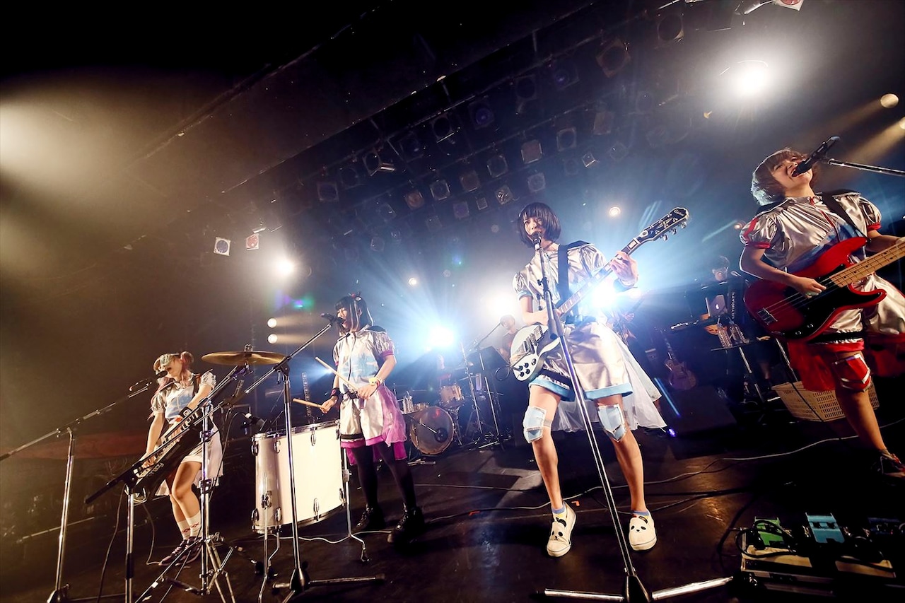 ゆるめるモ！原点回帰を掲げた生演奏リキッドワンマン全編ハイレゾ配信