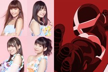 9nineと「ザ・リフレクション」ビジュアル。