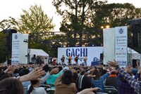 「浜崎貴司 集まれ！ オールクマモト GACHI スペシャル in 熊本城」の様子。(c) MICHIHARU BABA / AYAHA FUJII