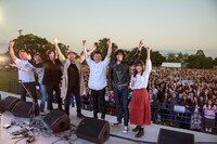 「浜崎貴司 集まれ！ オールクマモト GACHI スペシャル in 熊本城」の様子。(c) MICHIHARU BABA / AYAHA FUJII