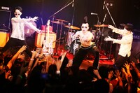 挫・人間「りりぱ・わんまん “ちょおじつりょくはせんげん”」東京・WWW公演の様子。（撮影：新倉映見）