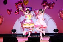 「★プリパラ公式親衛隊限定★真中らぁら＆のんちゃんイベント」の様子。（写真提供：エイベックスピクチャーズ）