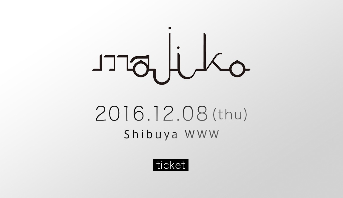 「majiko ワンマンライブ "Cloud 7"」告知ビジュアル