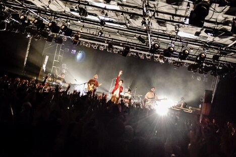 10月29日の「TOUR MINT CONDITION」東京・LIQUIDROOM公演の様子。（Photo By Shun Komiyama）