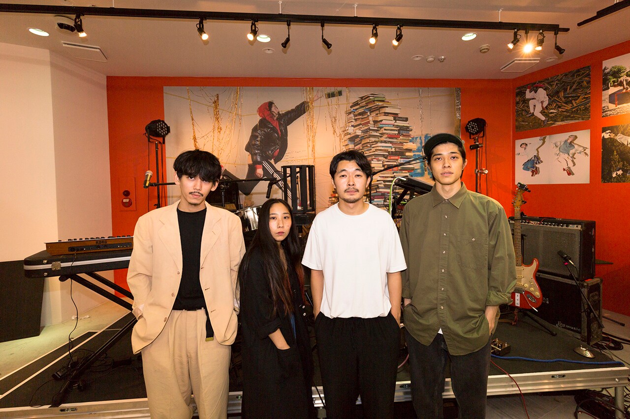 スペースシャワーTV「PLAN B」の収録の様子。