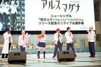 フリースロー対決の様子。（Photo by HAJIME）