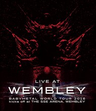 BABYMETAL「LIVE AT WEMBLEY」Blu-rayジャケット