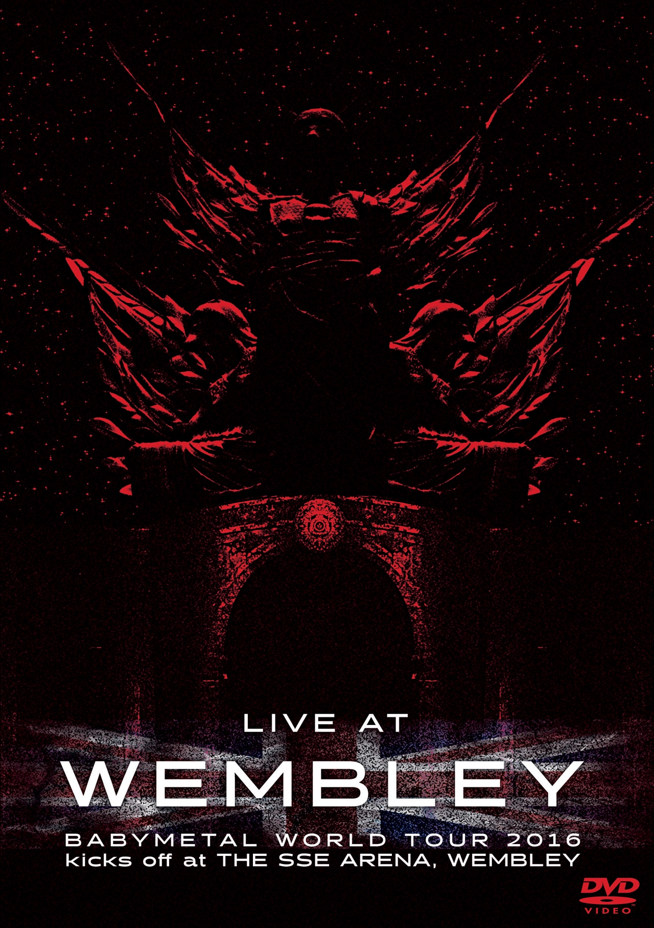 BABYMETAL「LIVE AT WEMBLEY」DVDジャケット