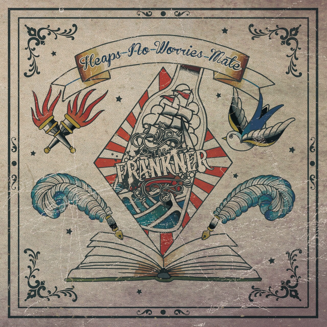 The Frankner「Heaps no worries mate」ジャケット