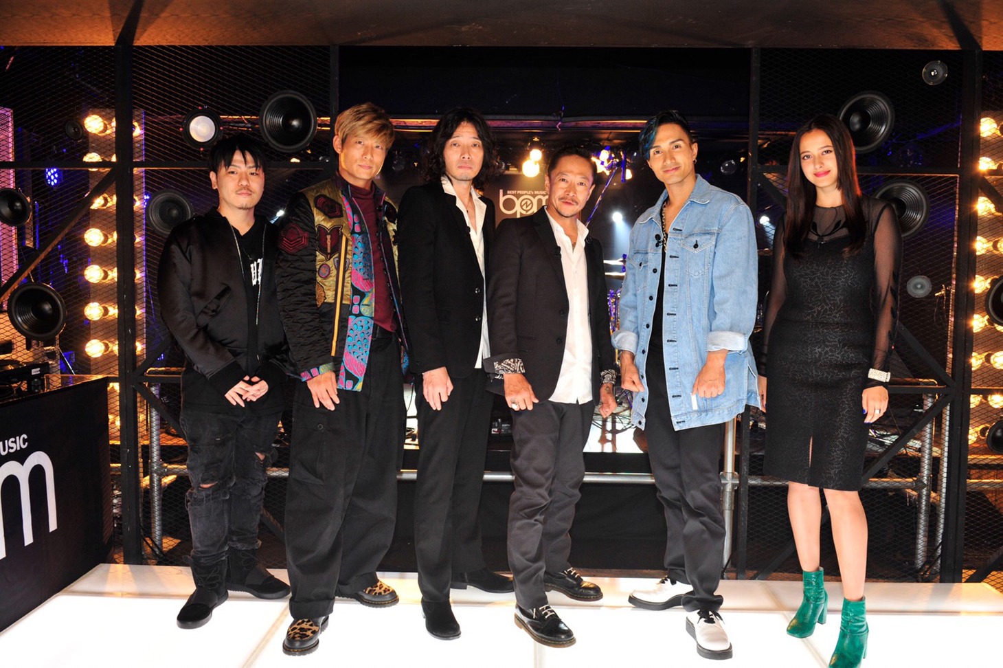 「BPM～BEST PEOPLE's MUSIC～」11月7日放送回の出演者たち。