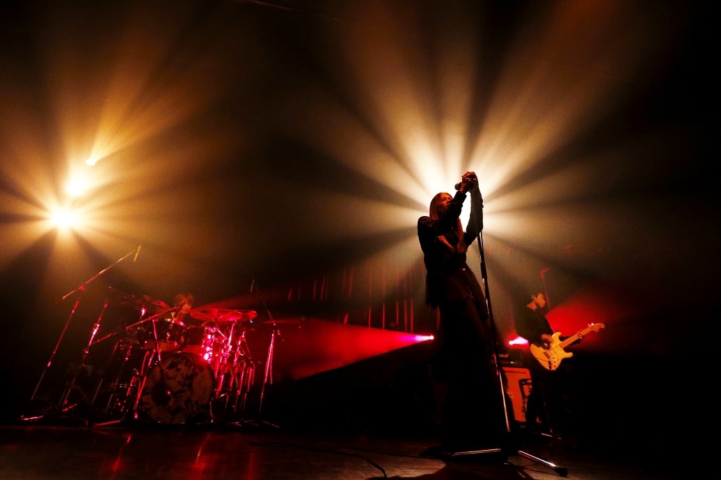 acid android「acid android live 2016 #4」東京・LIQUIDROOM公演の様子。（撮影：岡田貴之）