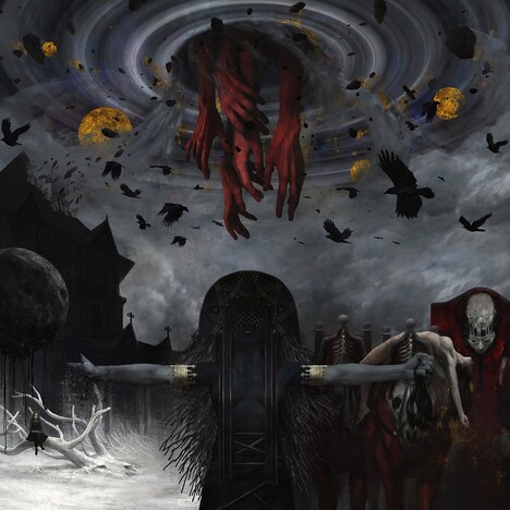 the GazettE「the GazettE LIVE TOUR 15-16 DOGMATIC FINAL -漆黒- LIVE AT 02.28 国立代々木競技場第一体育館」DVD初回限定盤ジャケット