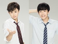 映画「兄に愛されすぎて困ってます」より、美丘千秋役の草川拓弥（左 / 超特急）、芹川国光役の杉野遥亮（右）。