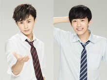 左から草川拓弥、杉野遥亮。