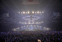 藍井エイル「Eir Aoi 5th Anniversary Special Live 2016 ～LAST BLUE～ at 日本武道館」の様子。