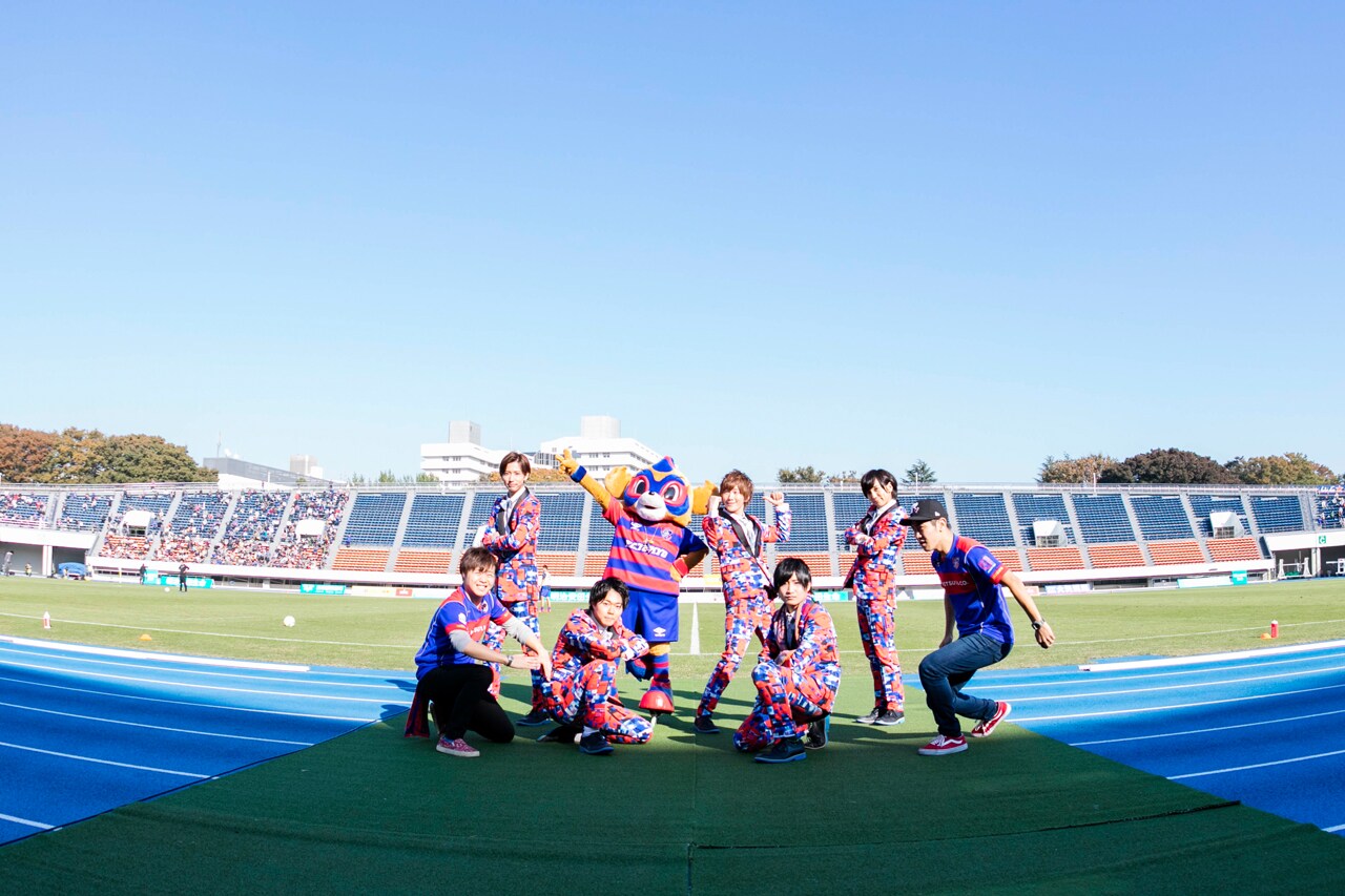 ハーフタイムショーの様子。（撮影：牛島康介）