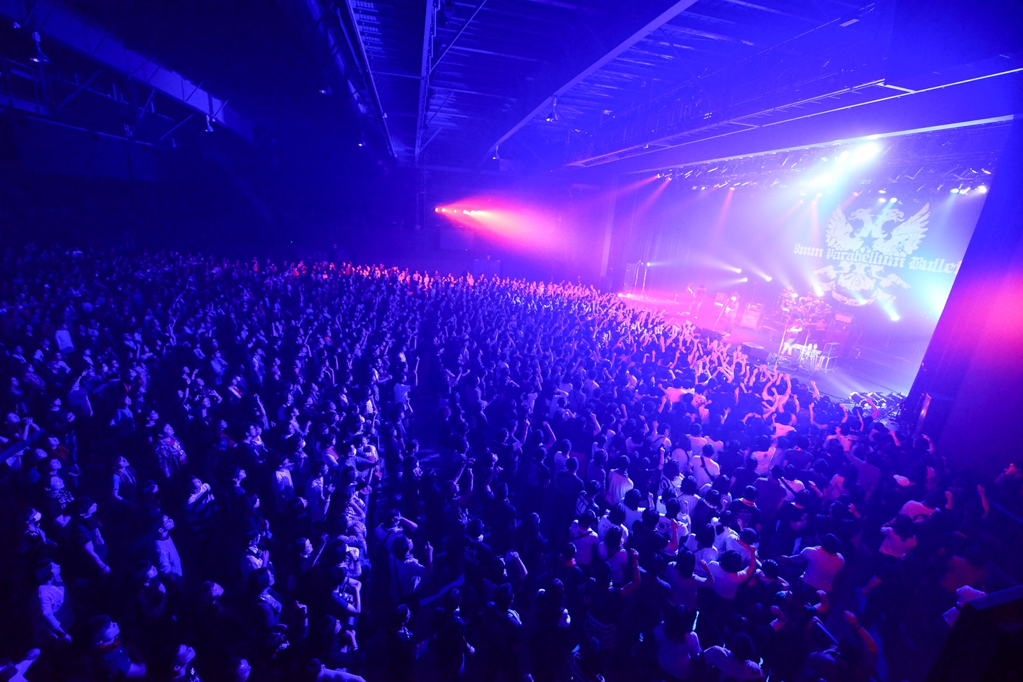 9mm Parabellum Bullet「TOUR 2016 “太陽が欲しいだけ”」東京・豊洲PIT公演の様子。（撮影：橋本塁［SOUND SHOOTER］）