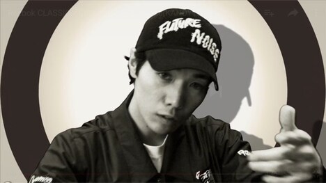 Reebok CLASSIC×Chocomooコラボムービーのワンシーン。