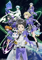 アニメ「エルドライブ【elDLIVE】」のメインビジュアル。
